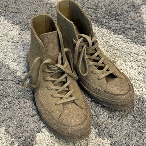 J.W. Anderson x Converse Army Greene Suede Chuck Taylor’s